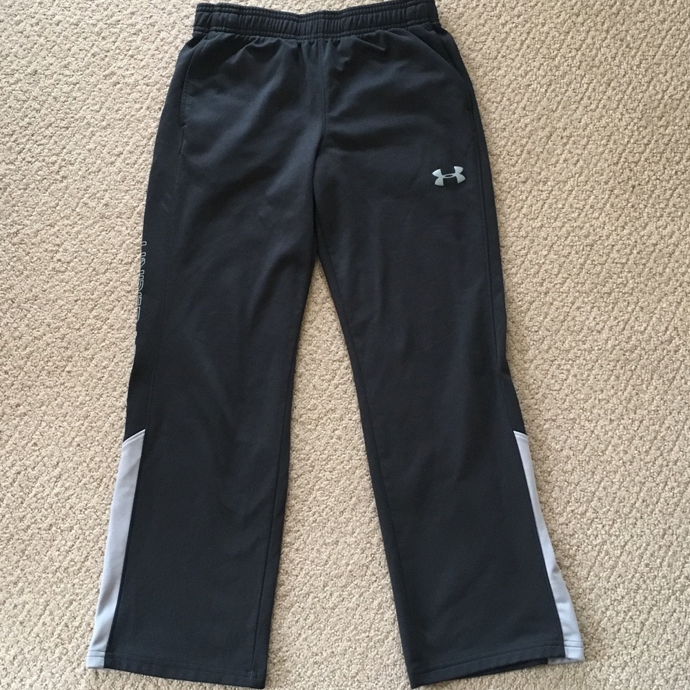 Under Armour Boys Black Athletic Pants